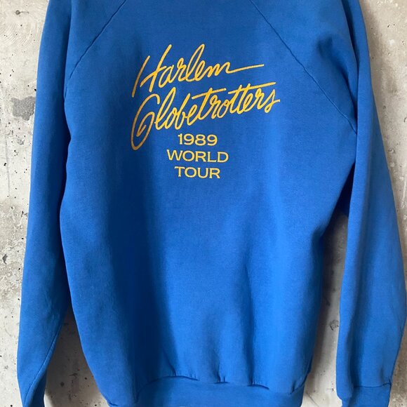 Vintage Sweatshirt 1989 Harlem Globetrotters World Tour UNISEX (Men's Medium) - Picture 5 of 5
